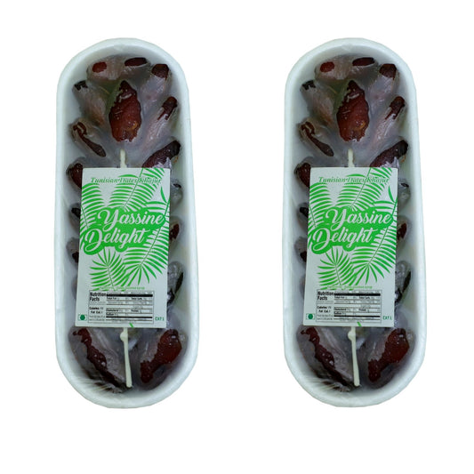 Tunisian Dates 200 Gm x 2 ( pack of 2 )