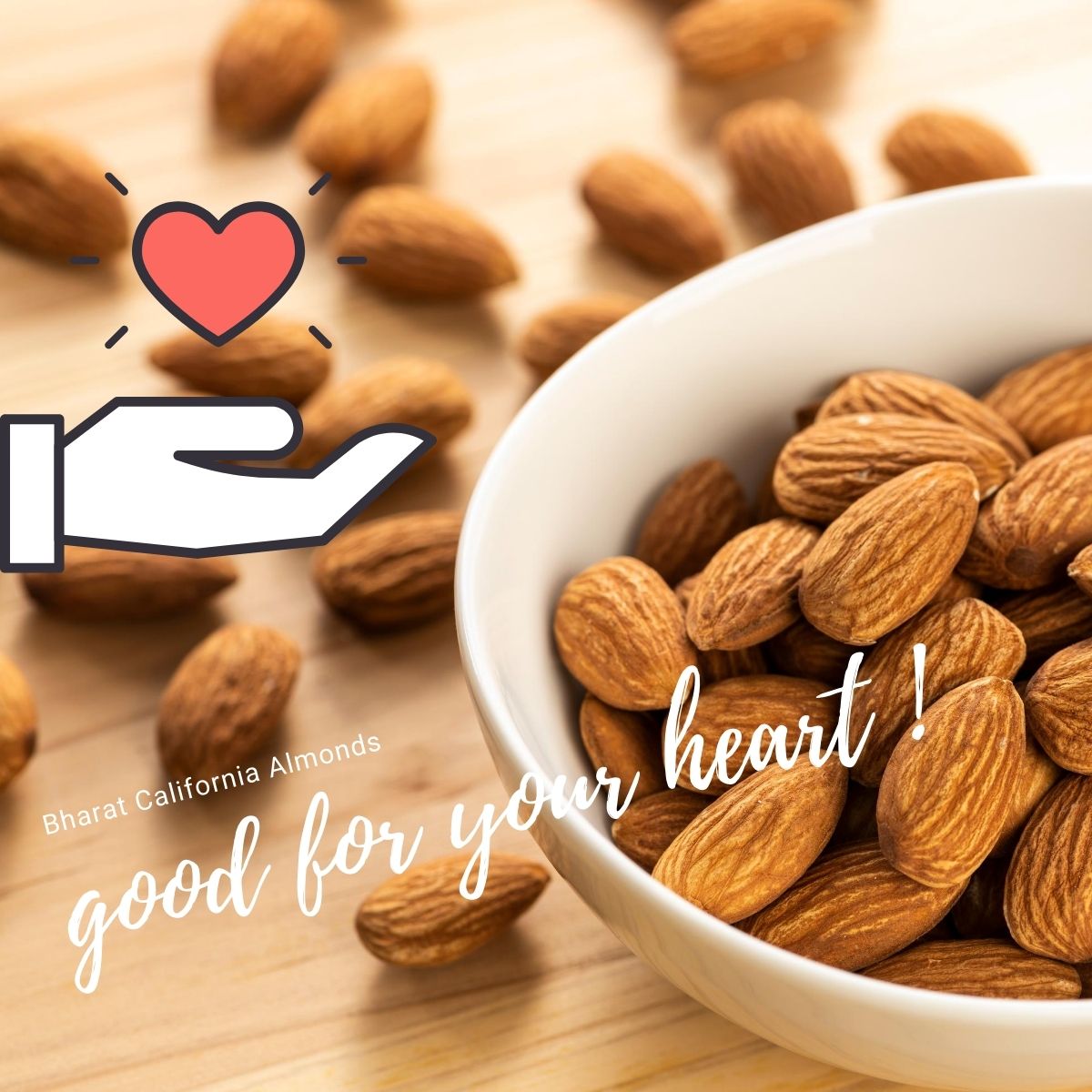 California Almonds / Badam
